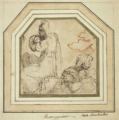 Spencer Alley Study Drawings At The Louvre By Parmigianino