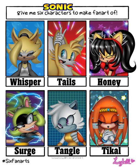 Six Characters trend Sonic ver. by sonamy94fan on DeviantArt