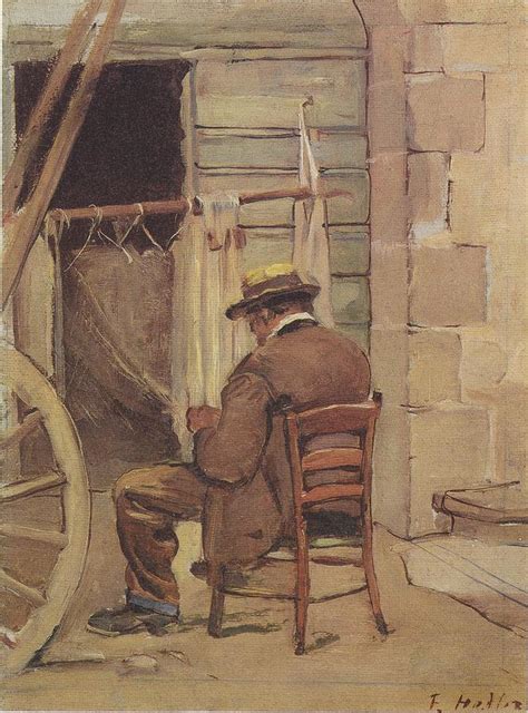 Der Netzflicker Painting By Ferdinand Hodler Fine Art America