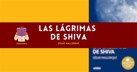Resumen De Las Lagrimas De Shiva General Y Por Capítulos Miresumenes