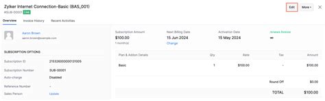 Create Manage Subscriptions Help Zoho Billing