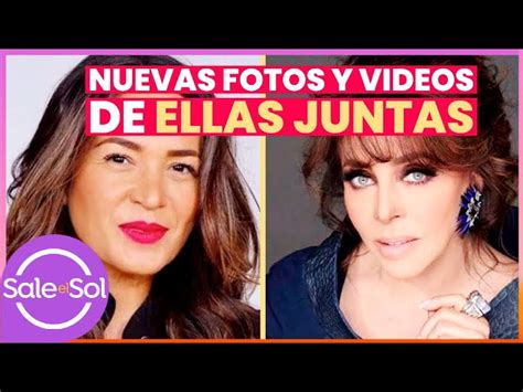 Filtran Im Genes De Yolanda Andrade Con Ver Nica Castro De Cuando Eran