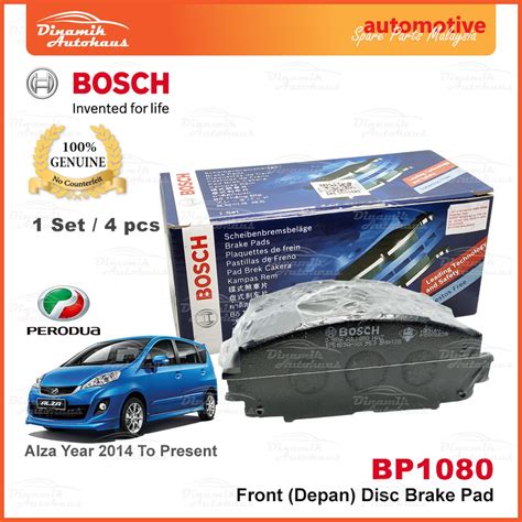 Perodua Alza Year To Present Vios Ncp J E Spec Front Brake Pad