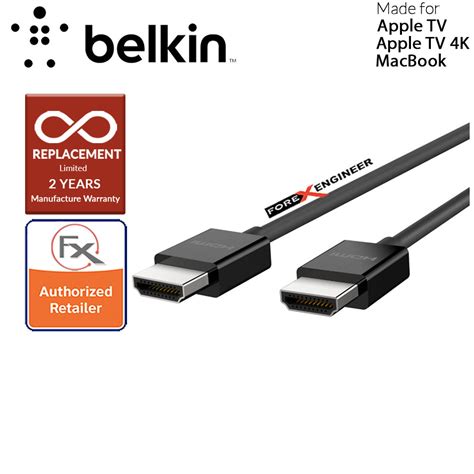 Belkin Ultra Hd High Speed Hdmi® Cable 2m Support Dolby Vision 4k Hdr