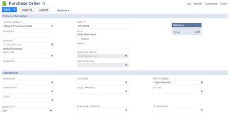 The Netsuite Purchase Order Suiterep