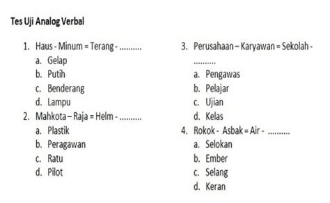 13 Jenis Soal Psikotes Yang Sering Digunakan Dalam Rekrutmen Karyawan