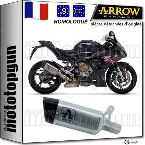 Arrow Pot Echappement Approuve Pista Titanium C Bmw S S Rr