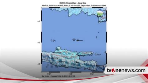 Gempa Magnitudo Guncang Tuban Jawa Timur