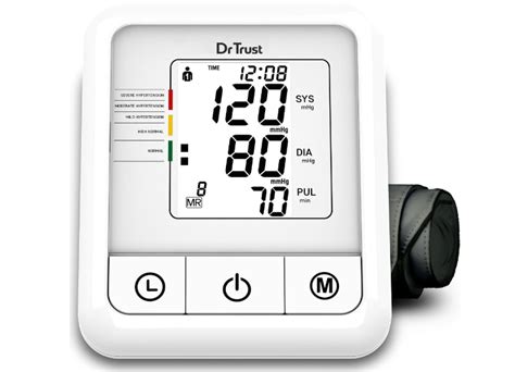 Dr Trust 110 Fully Automatic Digital Blood Pressure Monitor At Best Price