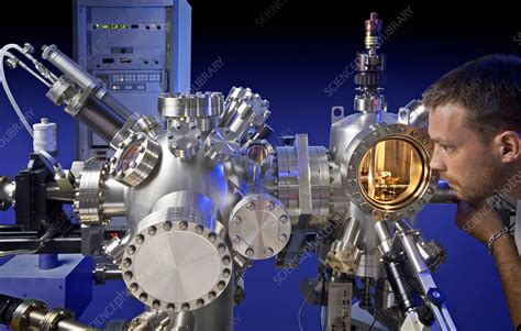 Ultra High Vacuum Atomic Force Microscope Stock Image H