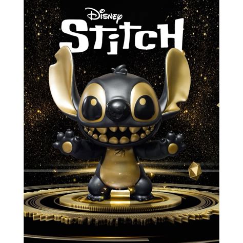 全新未拆 限定版 Hot toys Cosb 史迪奇 黑金 巨大 cosbaby XL 野獸國 盒損 蝦皮購物