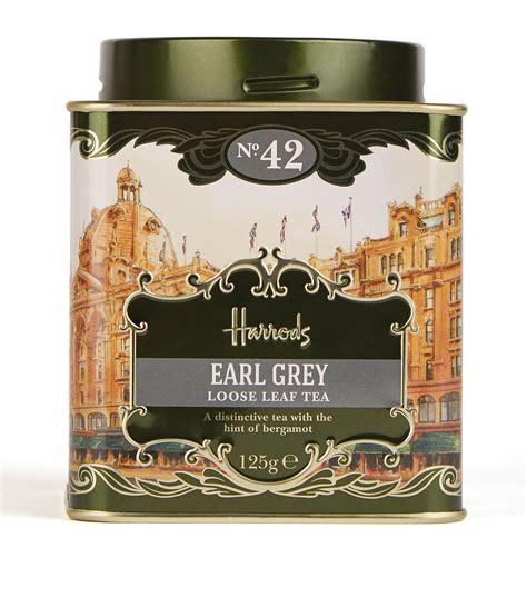 Harrods No 42 Earl Grey Loose Leaf Tea 125g Harrods Uk