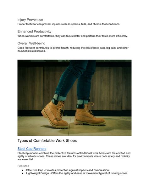 PPT Comfortable Work Shoes The Ultimate Guide For Workplace Footwear