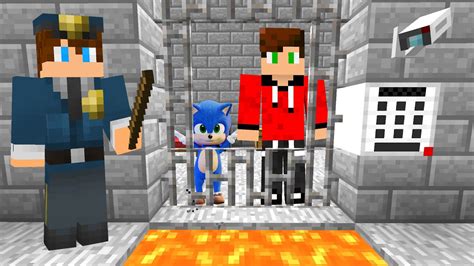 UCIEKAM z WIĘZIENIA SMILESLOW z Baby Sonic w Minecraft YouTube