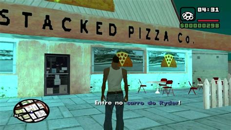 Gta San Andreas Roubando A Pizzaria 2 YouTube