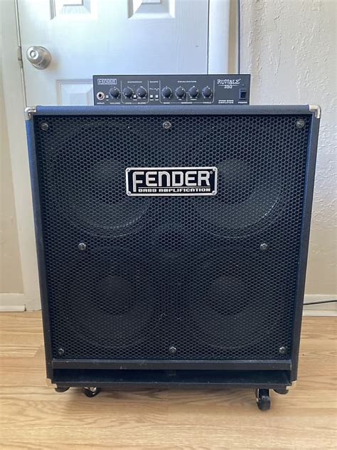 Fender Rumble 350 Bass Head And Cabinet Reverb