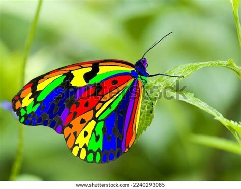 Rare Species Butterflies Most Beautiful Butterflies Stock Photo