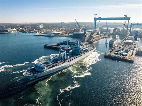 Egv Berlin For Scheduled Maintenance At German Naval Yards