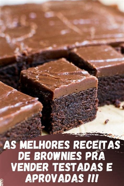 Brownie Aprenda Como Fazer Brownies Para Vender E Lucre Mais De 100