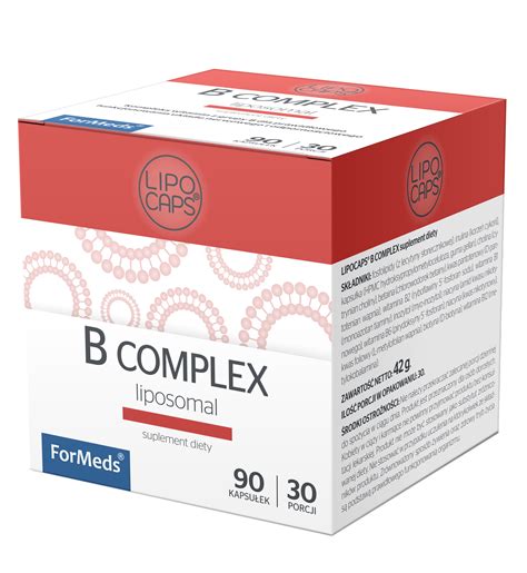 LIPOCAPS B COMPLEX B Kompleks LIPOSOMALNA ForMeds Sklep Ovito Pl