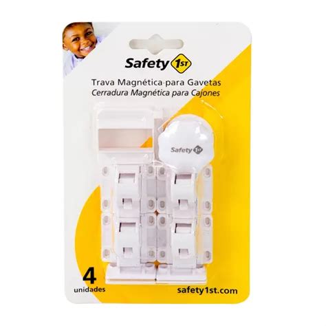 Traba de seguridad para bebés Safety 1st Magnética color blanco cajón4