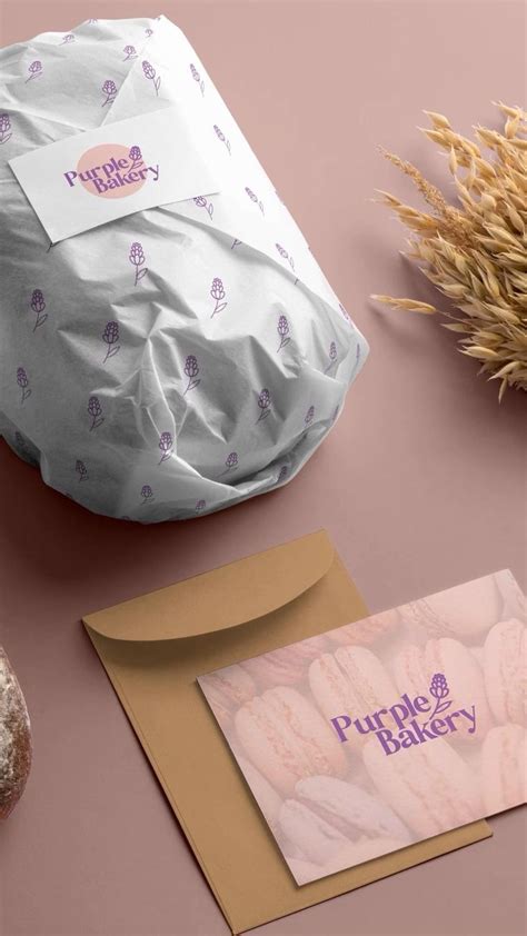 Purple Bakery Rebranding By Kushanthi Hasinika Bakery Logo Design