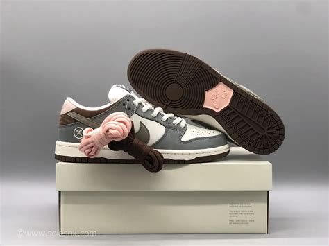 Yuto Horigome X Nike SB Dunk Low White Grey Brown FQ1180 001 SoleSnk