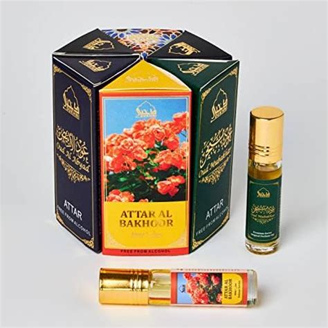 Dukhni Maamoul Attar Oil Set Authentic Arabic Fragrance Oils Long