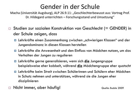 Ppt Genderkompetenz Gendersensibilit T Powerpoint Presentation