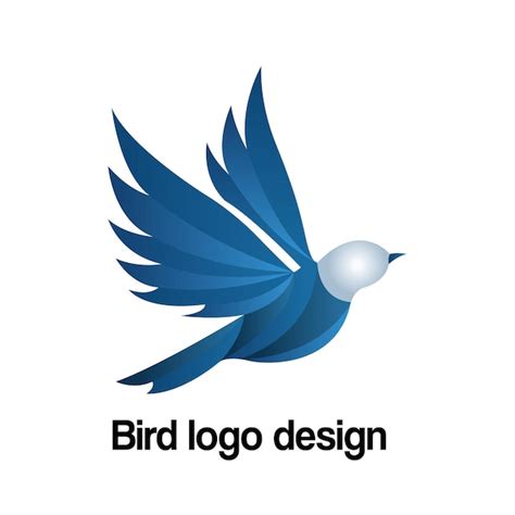 Dise O Del Logotipo Del Vector De Aves Vector Premium