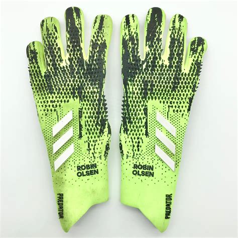 Robin Olsen Match Worn Adidas Predator Pro Smu Goalkeeper Gloves Atelier Yuwa Ciao Jp