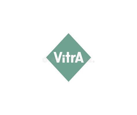 Vitra Logo Editorial Illustrative on White Background Editorial ...