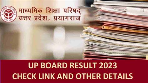 Up Board Result 2023 Out For 10th And 12th Check Upmsp Result Link Toppers And Other Details