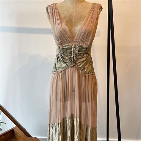 Additional Photos Alberta Ferretti Silk Chiffon Depop