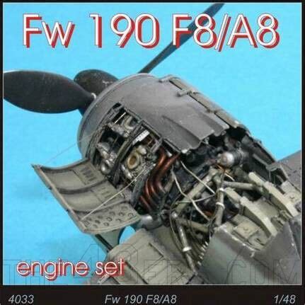 Fw-190 A8 Engine set