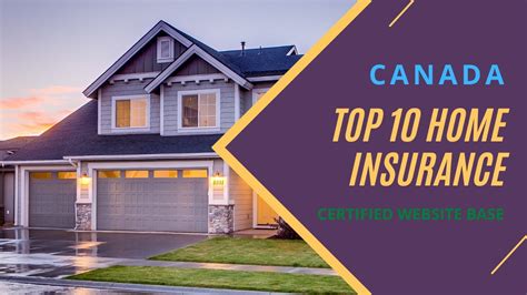 Canada Best Home Insurance Company 2023 Youtube