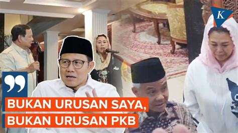 Respons Cak Imin Soal Yenny Wahid Arahkan Barikade Gus Dur Ke Koalisi