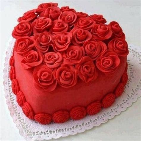 Heart Shaped Red Velvet Cake- MyFlowerTree