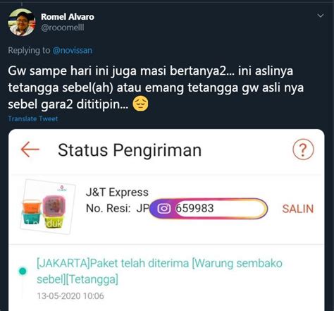 10 Status Penerima Paket Yang Ditulis Kurir Ini Absurd Abis