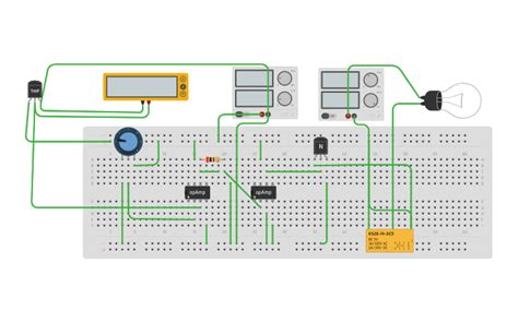 Circuit design sensor temperatura - Tinkercad