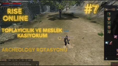 Rise Online Sıfırdan Toplayıcılık ve Meslek Bölüm 7 Archeology