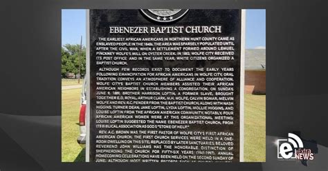 First African American Baptist Church In Texas Receives Official Texas