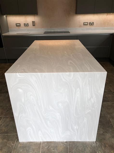 Corian Grey Onyx Kitchen Worktop By Streamline Corian Countertops