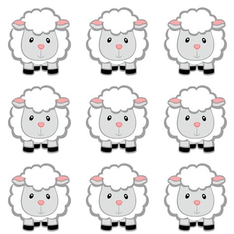 9 ideias de Rosto de ovelhas | ovelhas, moldes de ovelhas, ovelha desenho