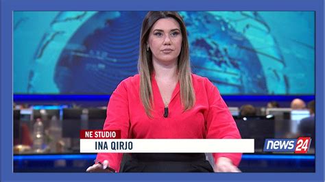 Shtator Edicioni I Lajmeve Ne News Ne Studio Ina Qirjo Ora