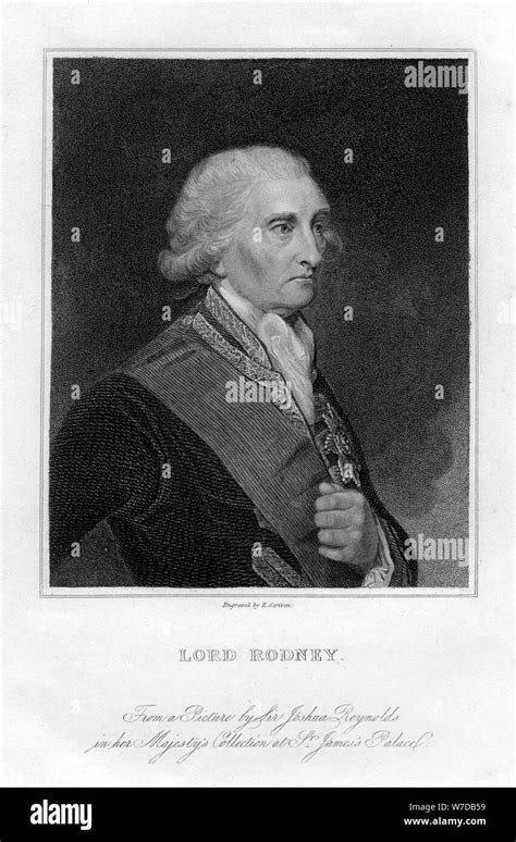 Admiral George Brydges Rodney St Baron Rodney Th