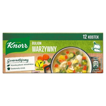 KNORR Bulion Warzywny 12 X 10 G