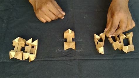 Piece Wooden Star Puzzle Solution