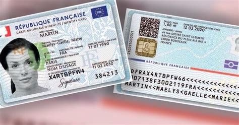 Carte Didentite Francaise Recto Verso 2020 Nouvelle Carte D Identite