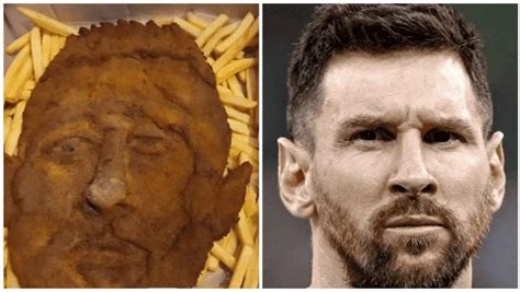 Lionel Messi Tiene Una Milanesa Con Su Cara Y Es Furor En Las Redes